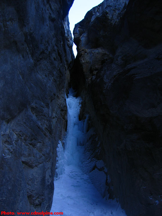 End of the Line Ice Climb