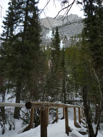 A Bridge Too Far on Mt. Kidd, Kananaskis, AB