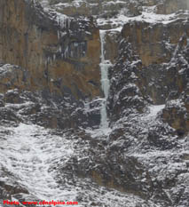 Facile Monster ice climb.